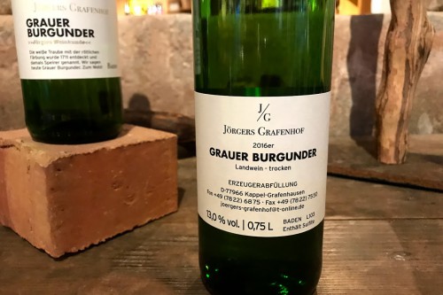 Grauer Burgunder Landwein - trocken