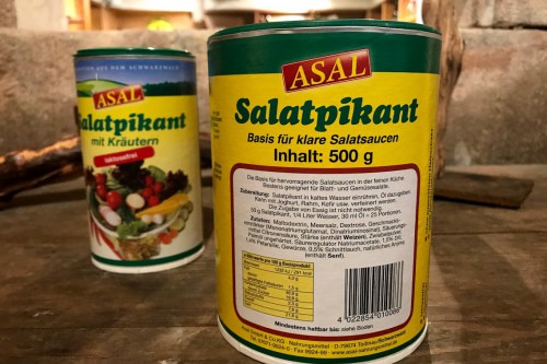 Salatpikant mit Kräuter - laktosefrei